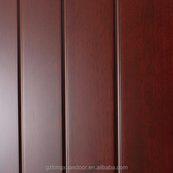 Bathroom Soundproof HDF Wood Doors Interior Finished 45mm Thick
