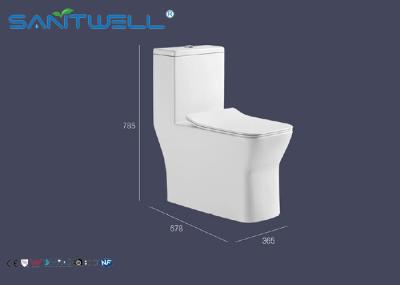 Mercadorias sanitários do único toalete cerâmico da parte que watersaving com certificado de CUPC
