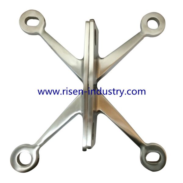 Glass spiders LG002, 200mm, stainless steel 304,316,201, Satin or Mirror