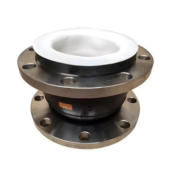 Food Grade SS316 Connection Single Bellow Rubber Expansion Joint DN150mm PN10