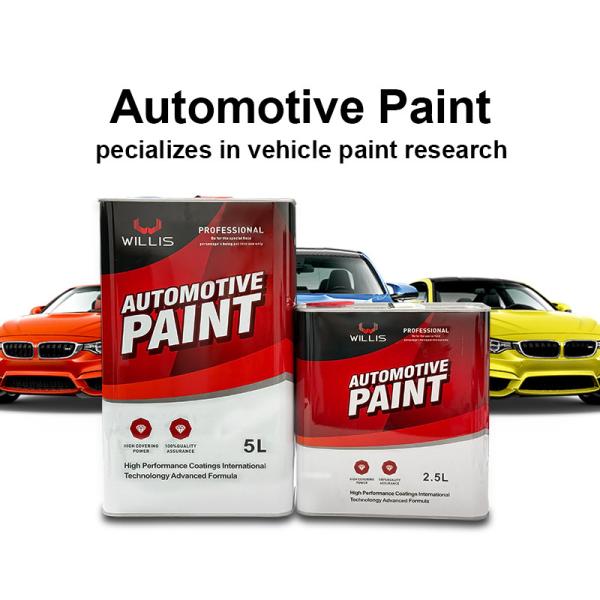 High Solid Content Viscosity Automotive Clear Coat Paint OEM ODM