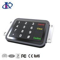Clavier numérique éclairé à contre-jour imperméable en métal d'Access de porte avec la grande sensation 16 tactile des clés