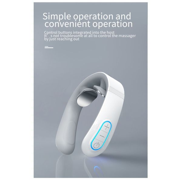 500mA Charging Current Electric Massager for Neck and Shoulder Pain Acupressure Massage