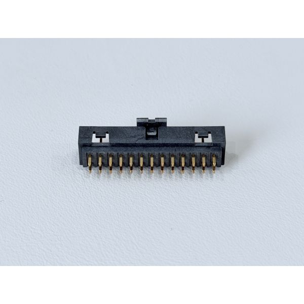 2.00mm Pitch 2×13 Pin Header Connector, Dual-Row PCB Through-Hole Electronic Connector, Gold-Plated Terminals, Signal & Power Transmission