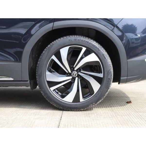 FAW-Volkswagen ID6 Long Endurance Version Puer SUV Blue 7 Seats and Automatic Gearbox