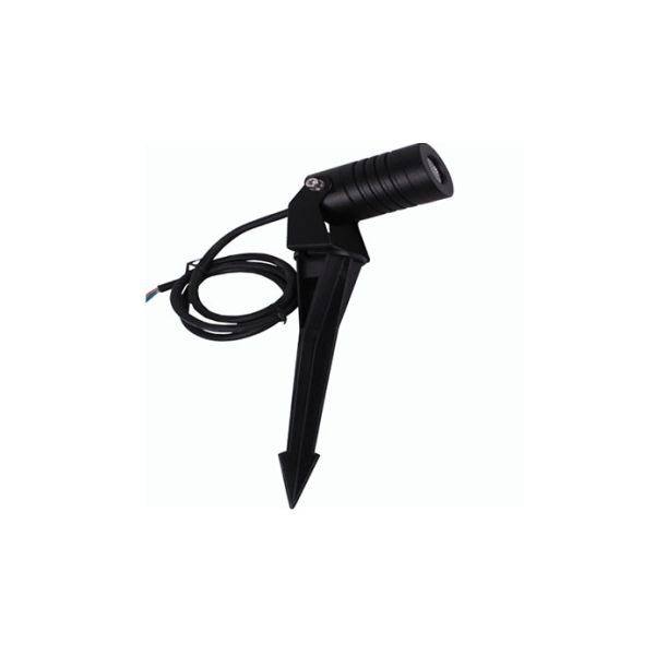 Black Or Silver 2700k LED Landscape Lighting / 12V Outdoor Garden Spotlights