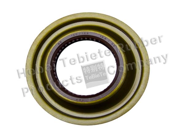 Auman Rear Bridge Differential Greasel Seal 85*150*169*12.3/33mm.Oil Resistance Spring Loaded Sealing Lip.OEM Service