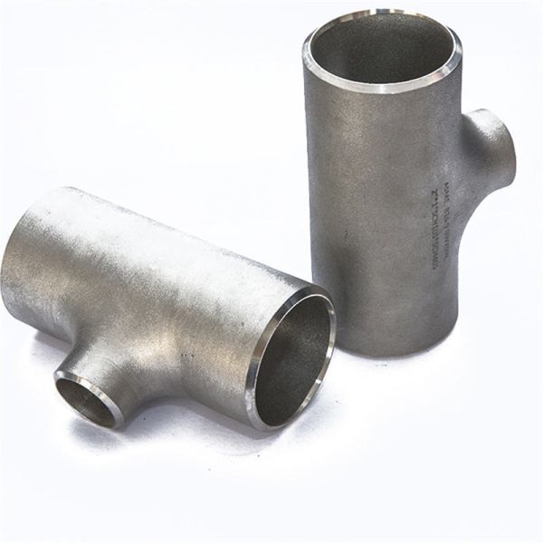 Stainless Steel Butt Weld Reducing Tee, ASME B16.9 Standard Pipe Fitting for Oil & Gas