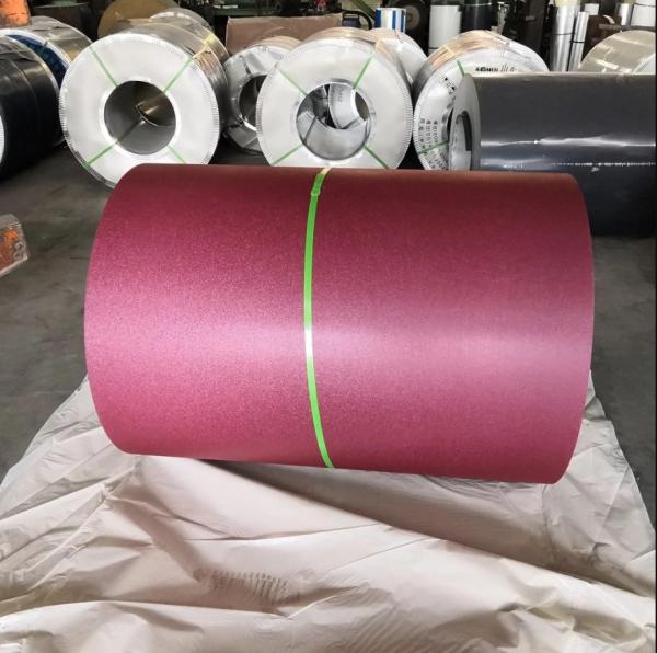 ASTM Ral3005 Color Coated Prepainted Galvanized Steel PE HDP SMP PVDF Dx51d