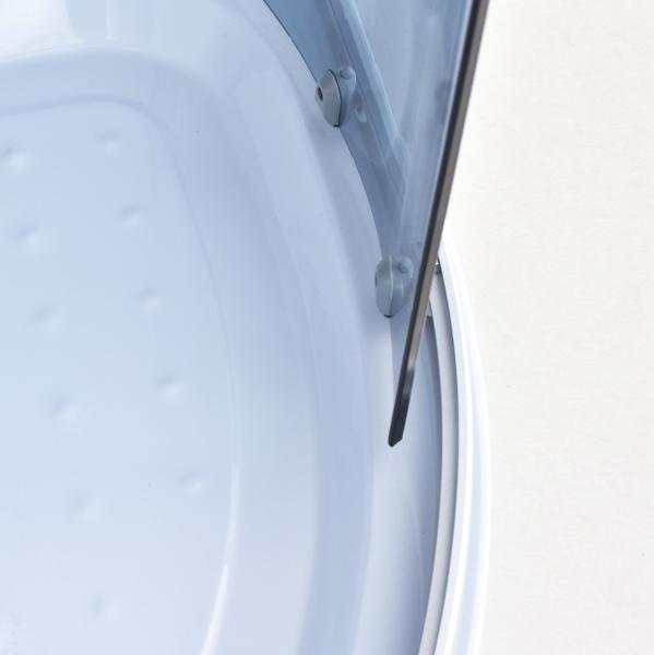 cerco de vidro 900×900×1950mm do chuveiro de canto de 4mm