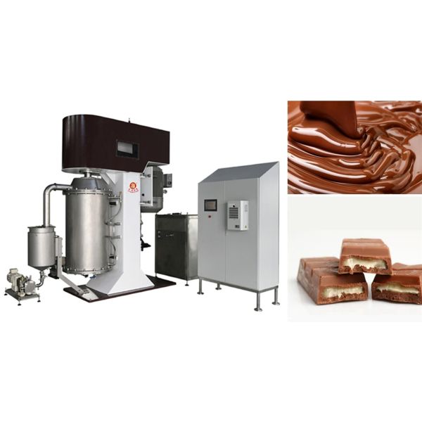 1500L Chocolate Ball Mill 75kw 18-22 Micron Fineness