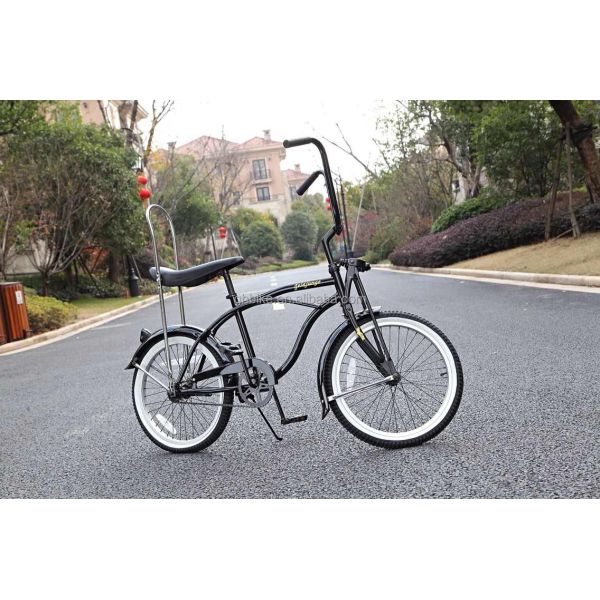 Steel Frame 20 inch Beach Cruiser CE Single Speed Coaster Brake Lowrider Bicycle 15KG