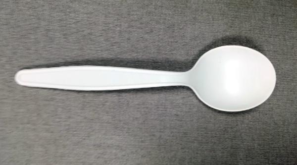 6 Inch Compostable Western Spoon Eco Friendly Cutlery Set Made From Cornstarch - Perfect Alternative To Plastic & Wood