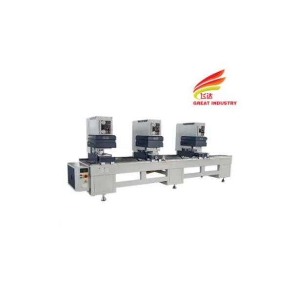 THREE HEAD WELDING MACHINE WINDOW MANUFACTURING MACHINE UPVC WINDOWS MAKING MACHINE