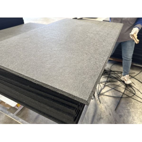Office Square Acoustic Panels Polyester Fiber 3D Felt Wall Panels