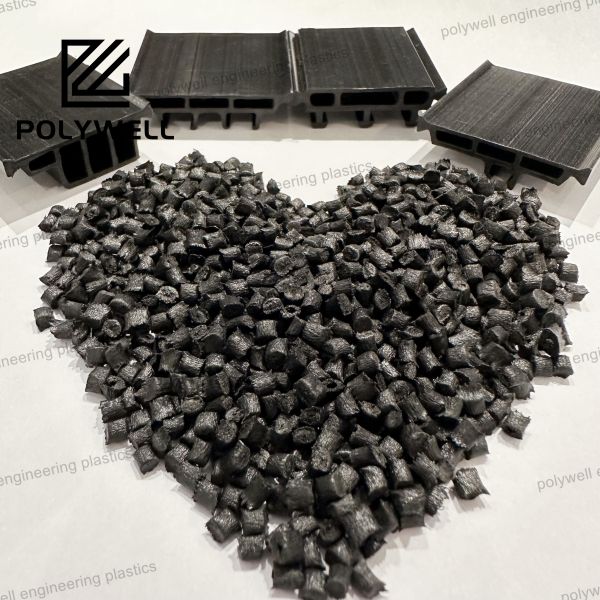 PA66GF25 Nylon Chemical Resistance Flame Retarded For Engineering Plastic Material Extrusion Granules