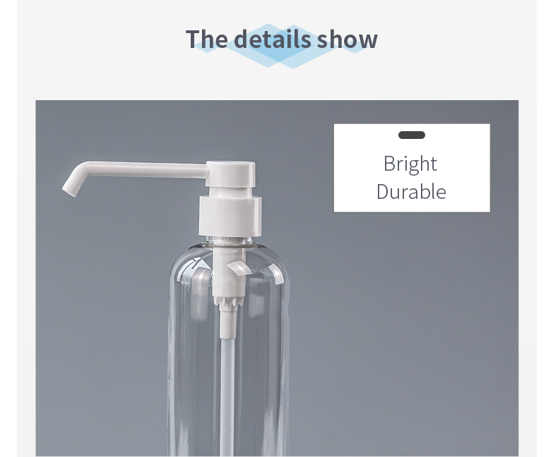 Alcohol 25mm Water Mist Plastic Empty Spray Bottles 210*61.5mm