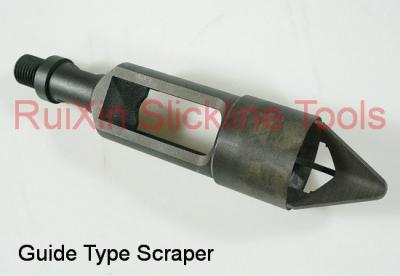 Tipo cabo do guia de 2,5 polegadas do cortador do calibre do raspador