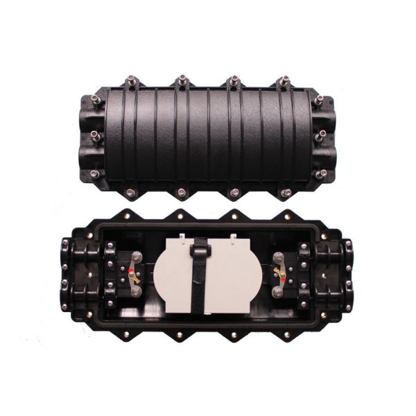 Caja de Fibra Óptica Mini Horizontal 12F 48C 96 Núcleos IP67