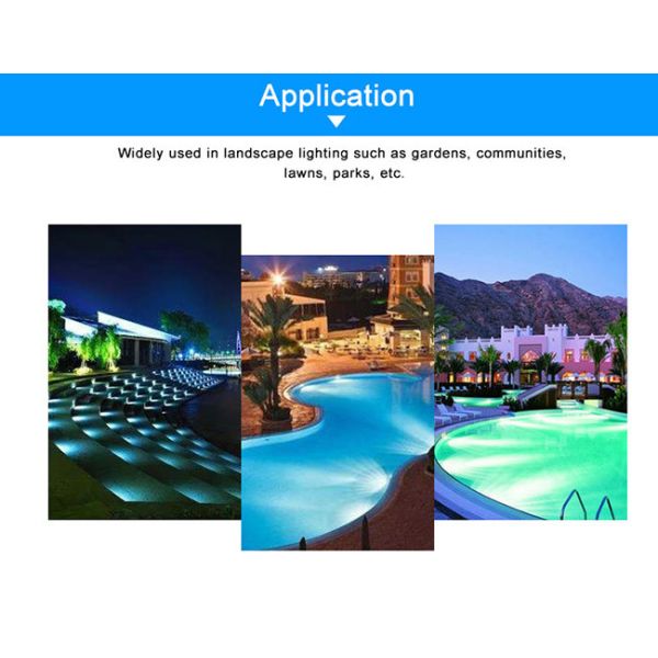 IP68 Waterproof Underwater Led Spotlight 12V 12W SS316L Material 2 Years Warranty