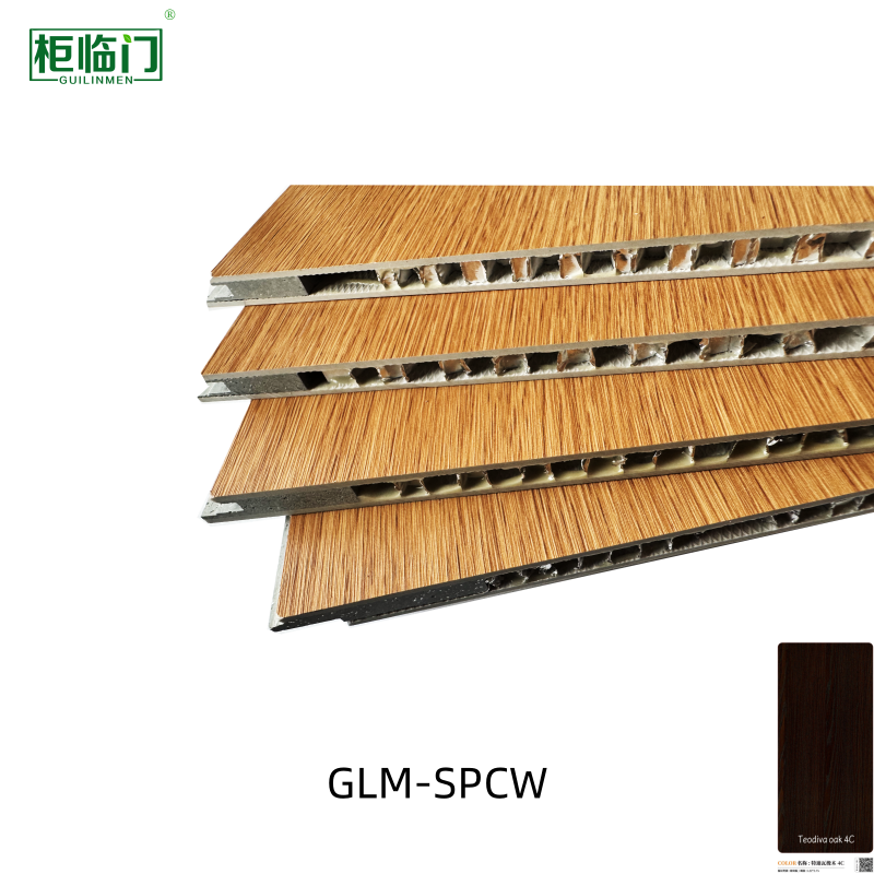 Eco Friendly SPC Wall Panel Lightweight SPC Honeycomb Wall Board