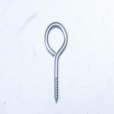 Color High Tensile Zinc Plated Screw Eyes Anti Corrosion With Sharp Threading