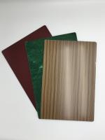 Color sólido de capa ACP de la longitud metálica de plata de la hoja 2440m m de PVDF