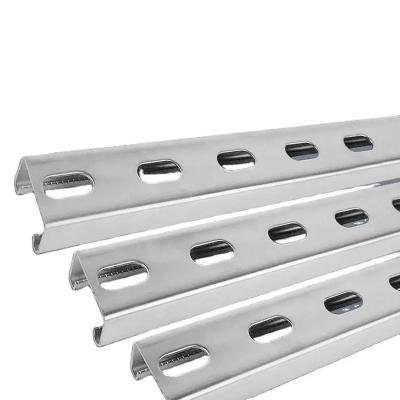Extruded HDG Aluminium Unistrut Channel P1008 Low Profile ODM