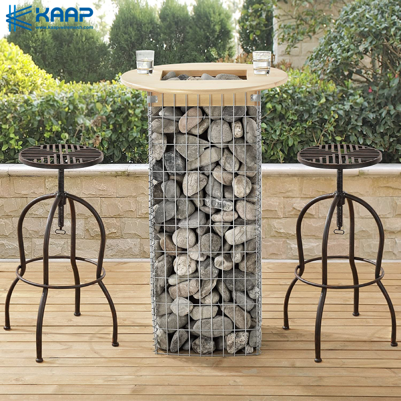 сетка 5mm сварила дизайн подпорной стенки корзин Gabion провода для камня