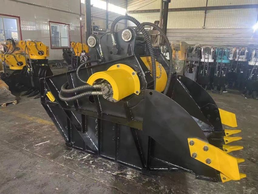 10-50 тонн прочный JCB экскаватор дробитель ведро для свертывания скалы