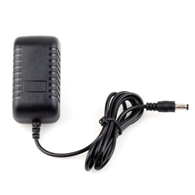 C-Power AC 100-240V DC 24V 0.65A Power Adapter with EU Plug and 85% Min Efficiency