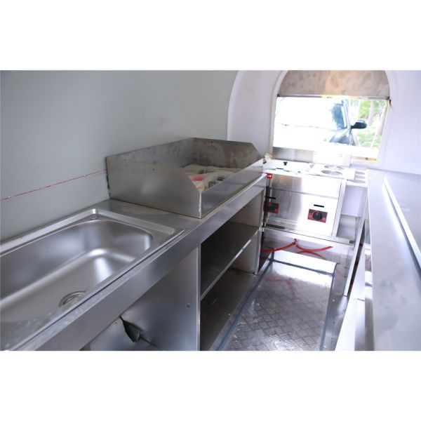 CE Approved 2 Wheels One Axle Food Truck/Trailer with Ice Beer and Mochi Ice Cream