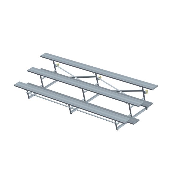 Sports Venues Outdoor Metal Bleachers Aluminum Alloy