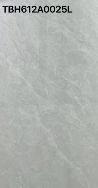Gray Polished Glazed Tiles 600x1200mm Carrara Ceramic