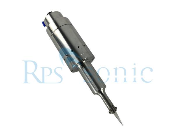 30Khz Robot Arm Ultrasonic Cutting Blade For Plastic Nylon Blanket Cutting