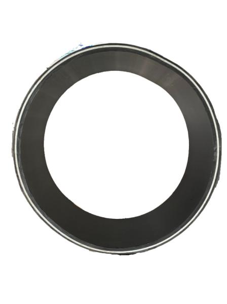 Épaisseur en plastique 6mm de tuyaux thermoplastiques renforcés de fibres noires industrielles