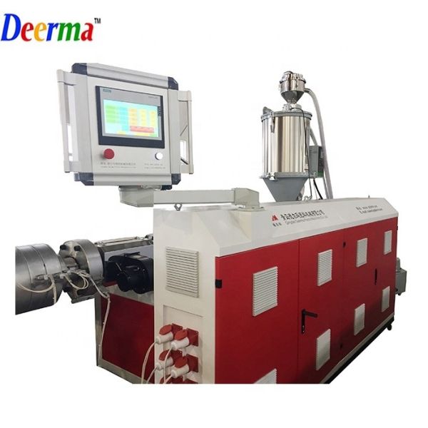 440V HDPE Pipe Machine 63mm - 160mm Tube Extrusion Machine 4-12 M / Min Drive Motor S