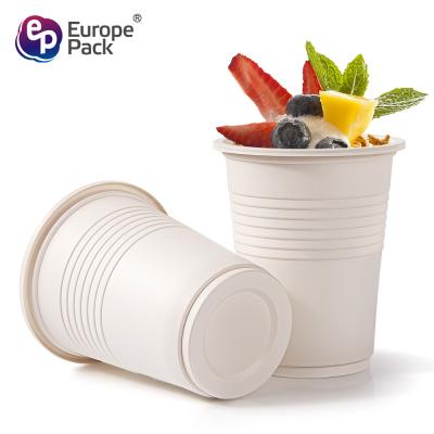 Europe-Pack eco friendly products cornstarch plastic 9 oz disposable water cup