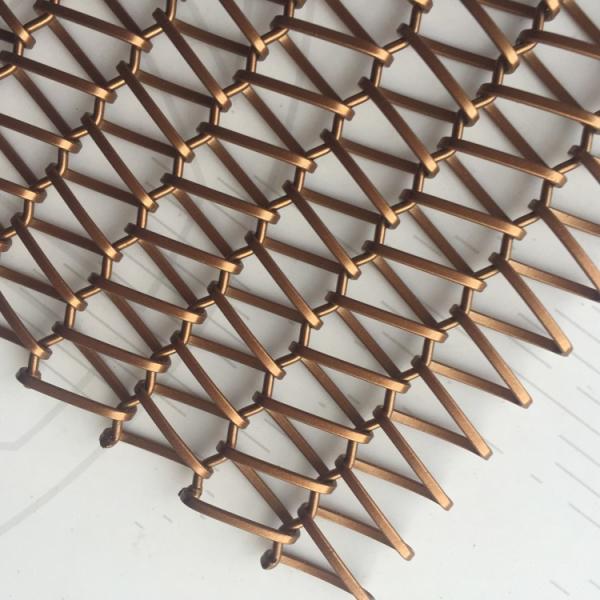 6m Square Metal Conveyor Belt Mesh 0.5mm-5mm Wire Dia Electroplating Surface Treatment