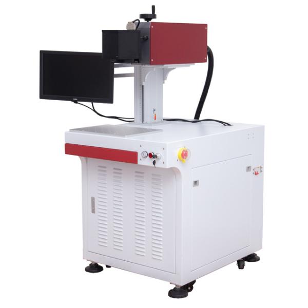marcação de aço das peças do metal plástico móvel da máquina da marcação do laser da bomba da extremidade do diodo de 10W 20W