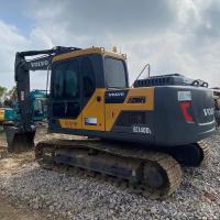 Excavadoras de rodas usadas Volvo EC140 14 toneladas 69kW Motor Volvo