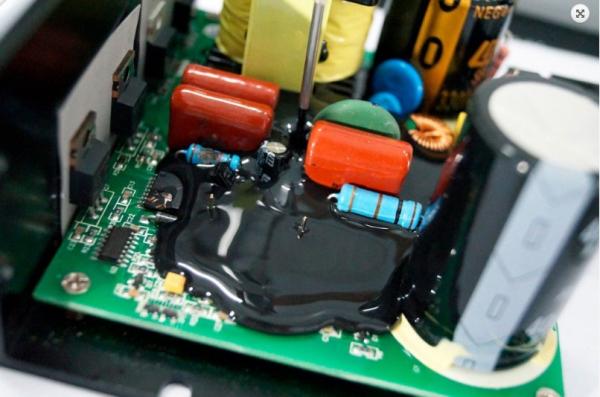 LED Light Glue Dispensing Machine with Honeycomb Panel