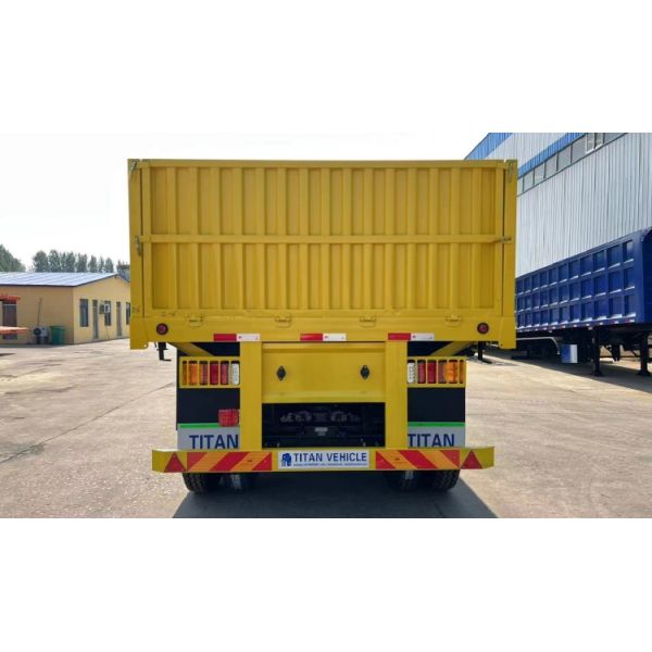 China 40ft Flatbed Semi Trailer Equipment with Side Walls for Sale Near Me