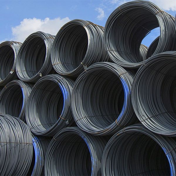 SAE 1008 1006 5.5mm 6.5mm Hot Dipped Galvanized Low Carbon Iron Steel Ms Wire Rod in Coil for Nail Making