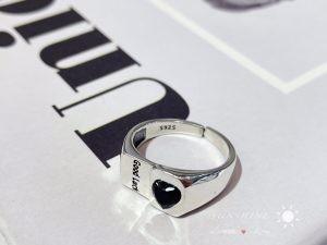 8A Cubic Zirconia CZ Women'S 925 Sterling Silver Rings For Couple