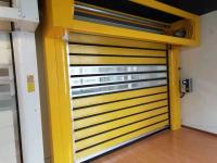 Industrial High Speed Spiral Door Sandwich Panel 70mm With Manual Release High-quality aluminum construction