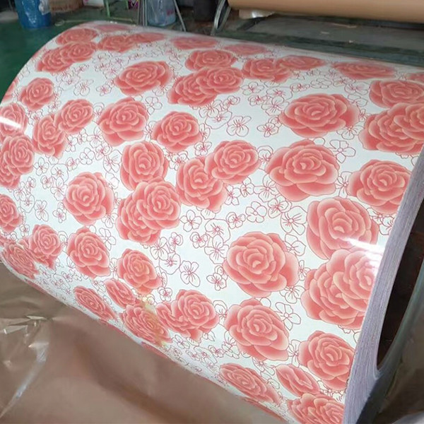 Оцинковывайте катушку металла PPGL стальную Prepainted рифленый лист покрытый цветом