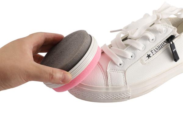 Buffer Care Boot Shine Sponge Circular Double-Sided Shoe Polishing Reliable For Shiny Leather Shoes