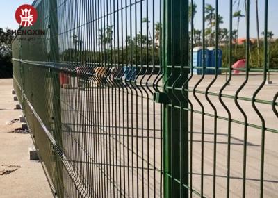 Curvy Galvanized Welded Wire Mesh Fence 3D Triangle