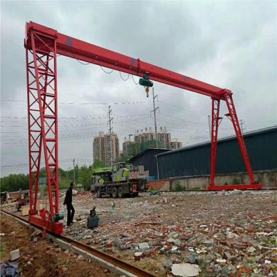 Única viga 10 Ton Warehouse Gantry Crane do OEM